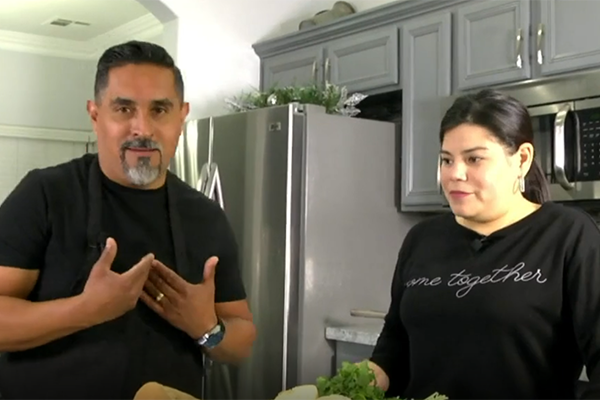 Cooking with Pastors Erika y Luis Sanchez